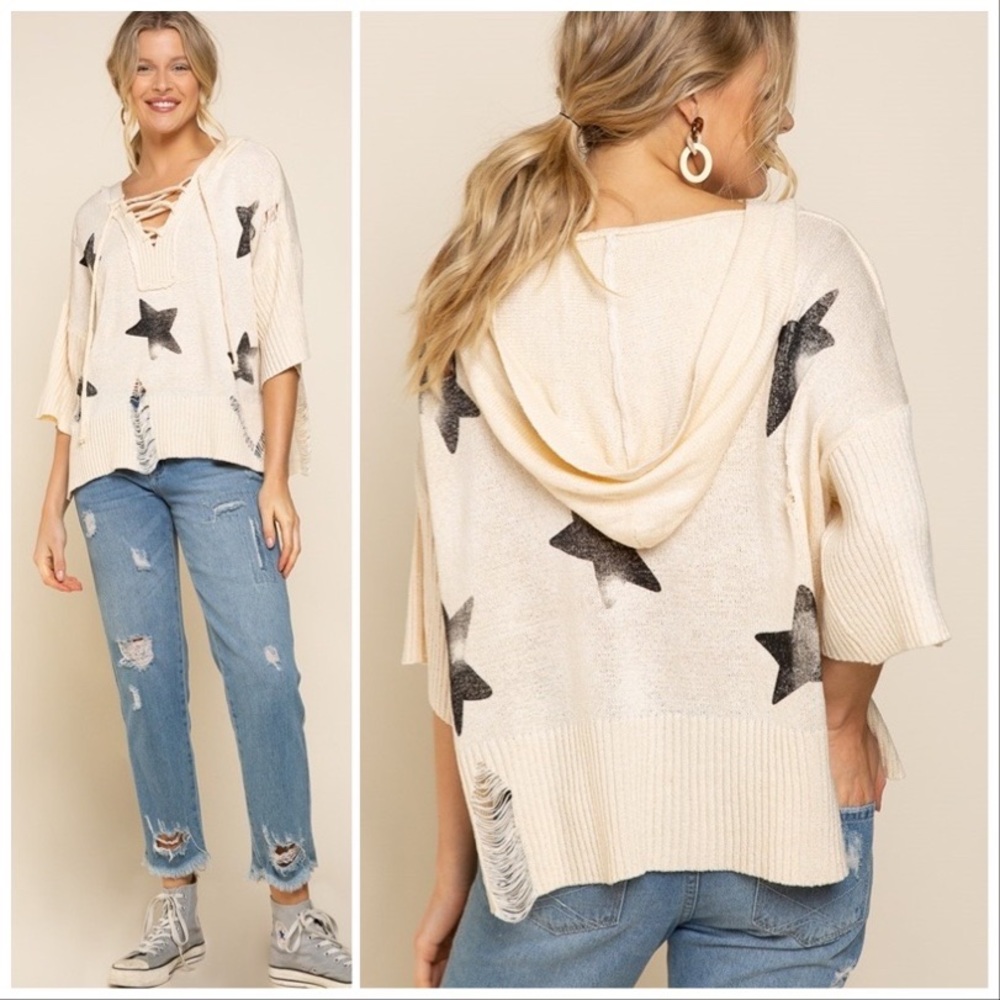 POL Star Spangled Stars Transitional Top - Picture 7 of 16